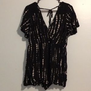 Xilaration Large Romper Tie Dye